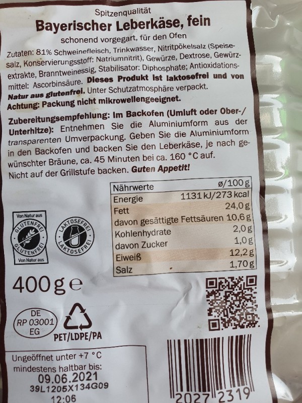 Bayerischer Leberkäse für den Ofen von trefies411 | Hochgeladen von: trefies411