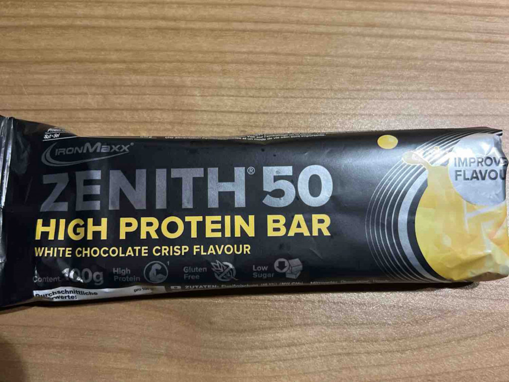 Zenith 50 High Protein  Riegel, white chocolate crisp von batica | Hochgeladen von: batica84296