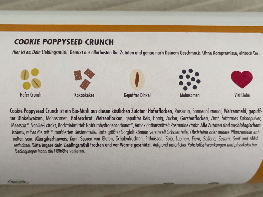 Cookie Poppyseed Crunch, Müsli von ceeelgo | Hochgeladen von: ceeelgo Cookie Poppyseed Crunch, Müsli von ceeelgo | Hochgeladen von: ceeelgo