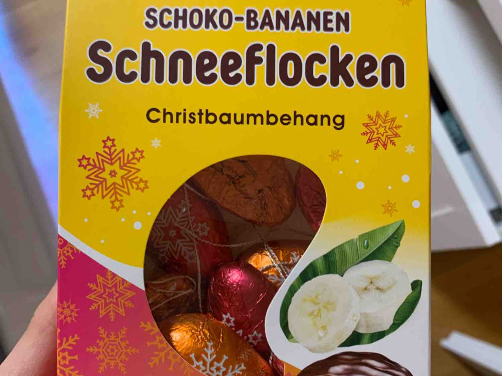 Schoko Bananen Schneeflocken (Christbaumbehang) von ingemaria12 | Hochgeladen von: ingemaria12