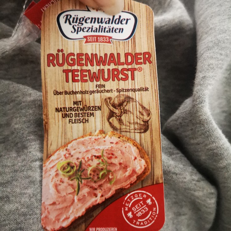 Rügenwalder Teewurst, mit naturgewürzen und bestem Fleisch von T | Hochgeladen von: Taco69