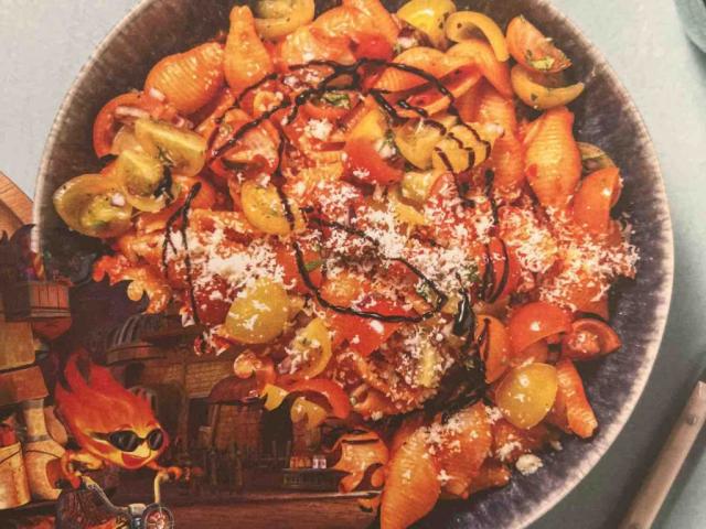 Conchiglie Bruschetta á la Ember mit bunten Kirschtomaten von IB | Hochgeladen von: IBastiI