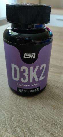 D3 K2, 3 Day Depot Capsules by Florian Meinicke | Uploaded by: Florian Meinicke