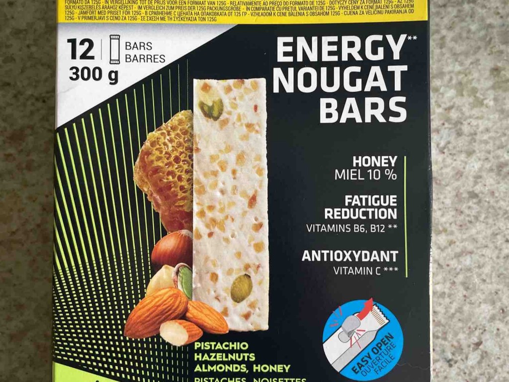 Energy Nougat Bars, mit 10%  Honig von tomamacher886 | Hochgeladen von: tomamacher886