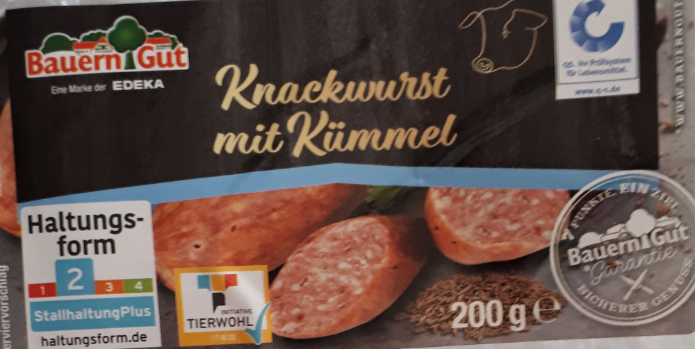Knackwurst mit Kümmel, 200g, 0,5% Kümmel von Enomis62 | Hochgeladen von: Enomis62