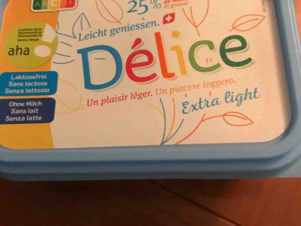 Délice extra  light (Migros), 25  Prozent Fett von Staibock | Hochgeladen von: Staibock