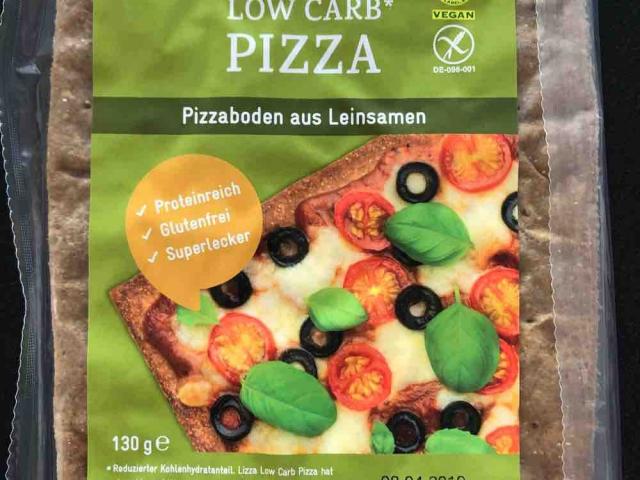 Lizza Low Carb Pizza, Pizzaboden aus Leinsamen von tanja1644 | Hochgeladen von: tanja1644
