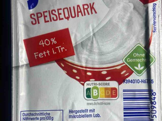 Speisequark, Fett  40% von WHITE7 | Hochgeladen von: WHITE7