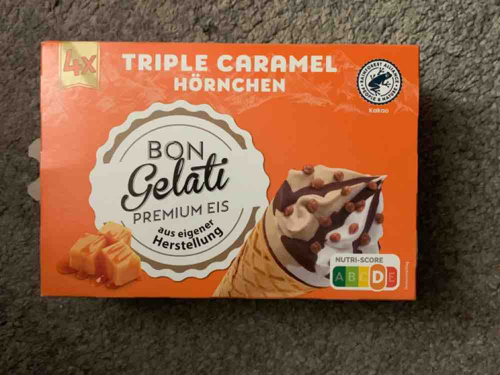 Triple Caramel Hörnchen, Premium Eis von 58lady | Hochgeladen von: 58lady