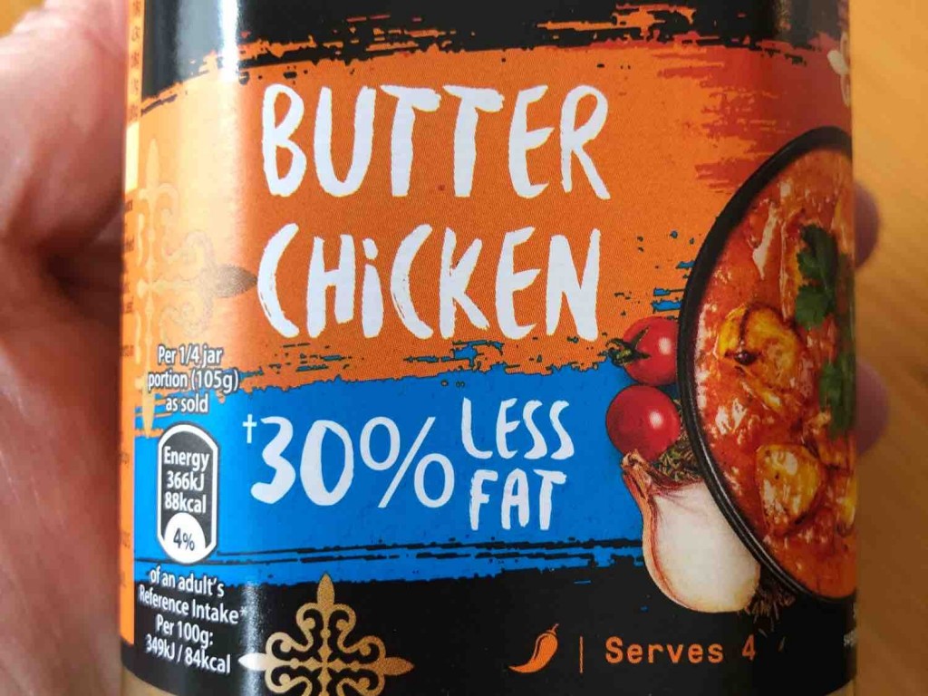 Butter Chicken   LEDs 30% fat, cooking sauce von CKantelberg | Hochgeladen von: CKantelberg