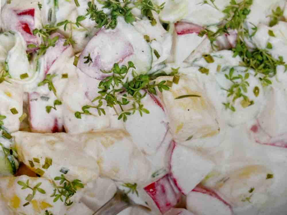 Kartoffelsalat mit Gurke & Radieschen, Low Carb Benni von Ei | Hochgeladen von: EinfachIch1988