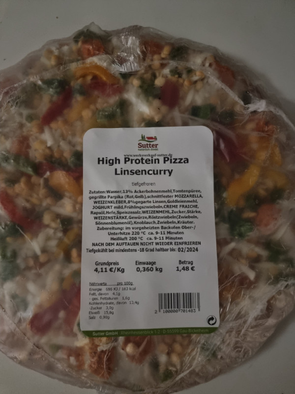 High Protein Pizza Linsencurry von luthariel | Hochgeladen von: luthariel