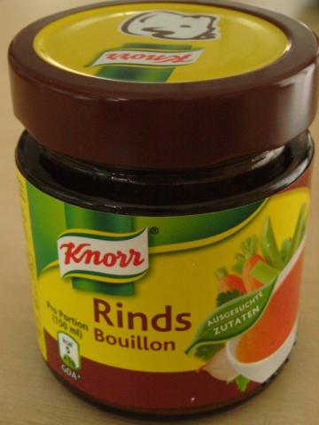 RINDS BOUILLON KNORR "trocken", Rinds Bouillon | Hochgeladen von: Teecreme