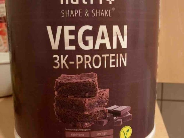 vegan  3K-Protein, mit Wasser von littletapsy02 | Hochgeladen von: littletapsy02