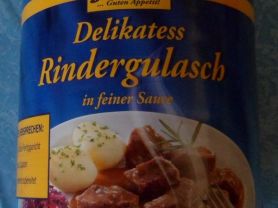 Delikatess Rindergulasch, in feiner Sauce | Hochgeladen von: Magic