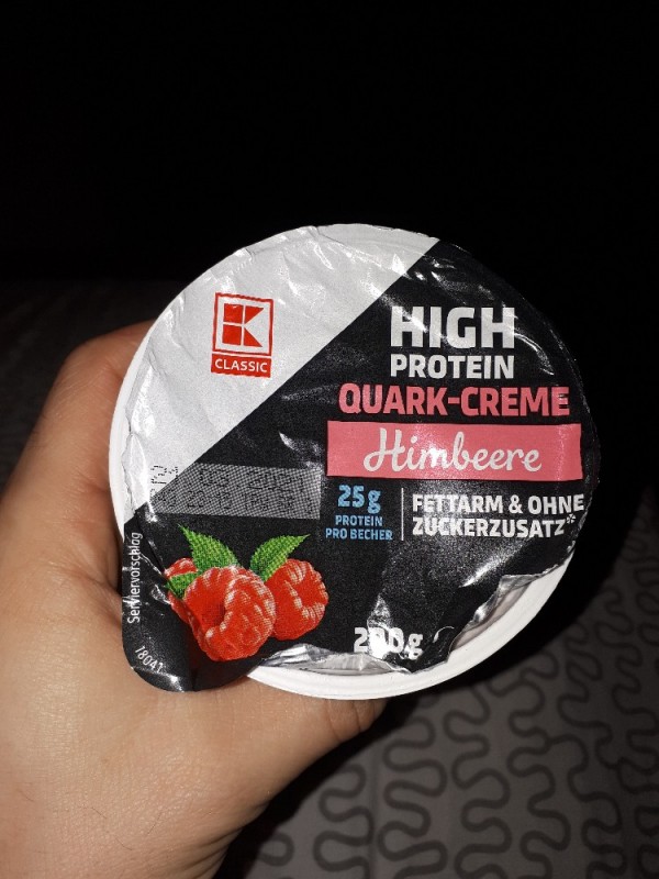 HIGH-PROTEIN Quark-creme Himbeere von NiKexy | Hochgeladen von: NiKexy