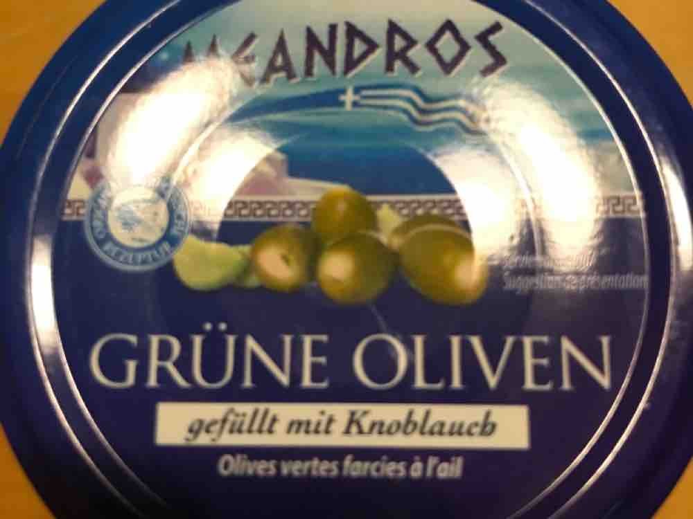 Grüne Oliven, gefüllt mit Knoblauch von Porschemartl | Hochgeladen von: Porschemartl