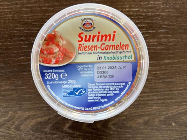 Surimi Riesen-Garnelen in Knoblauchöl von Chris160988 | Hochgeladen von: Chris160988