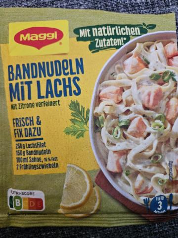 Maggi Fix Bandnudeln mit Lachs (unzubereitet) von Anna1806 | Hochgeladen von: Anna1806