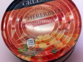 Greece Kichererbsen in Tomatensauce, Kichererbsen in Tomaten | Hochgeladen von: Teetante