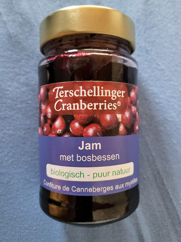 Terschellinger Cranberries Jam met bosbessen, biologisch- pur na | Hochgeladen von: Beatrix.