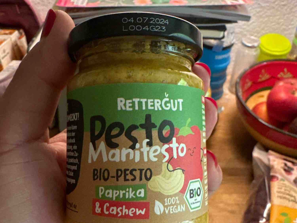 Rettergut Bio-Pesto Paprika & Cashew, Pesto von marvegan2230 | Hochgeladen von: marvegan22300