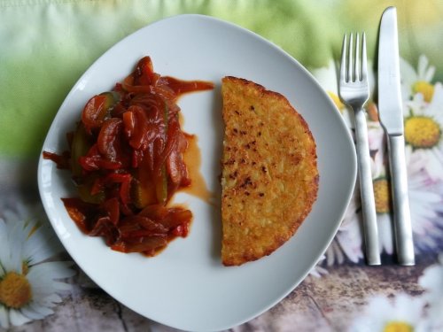 Hamburger mit Rösti | Hochgeladen von: Fledermäuschen