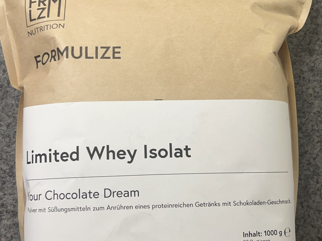 Limited Whey Isolat, Chocolat Dream von krummi2 | Hochgeladen von: krummi2