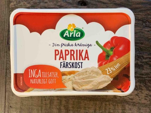 Färskost/Cream cheese, 23% Paprika by Lunacqua | Hochgeladen von: Lunacqua