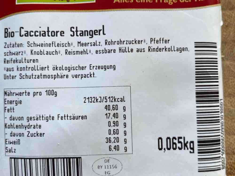 Bio-Cacciatore Stangerl von 12021259728543 | Hochgeladen von: 12021259728543