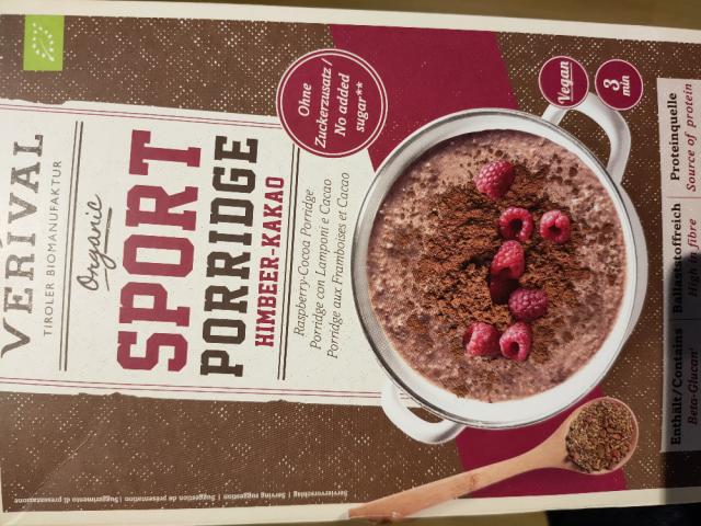 Sport Porridge, Himbeer-Kakao von bb97 | Hochgeladen von: bb97