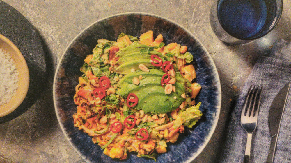 Tropische Salat-Bowl mit Süßkartoffeln von EdiEdo | Hochgeladen von: EdiEdo