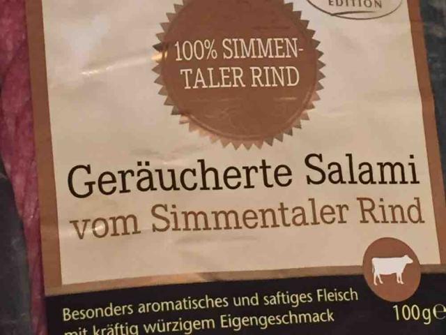 Geräucherte Salami, vom Simmentaler Rind von DenizAbelo | Hochgeladen von: DenizAbelo