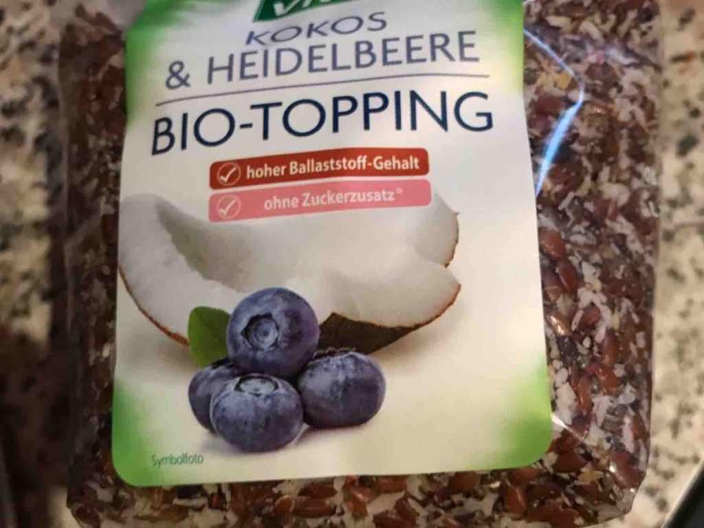 Bio-Topping, Kokos & Heidelbeere von anitalawender313 | Hochgeladen von: anitalawender313
