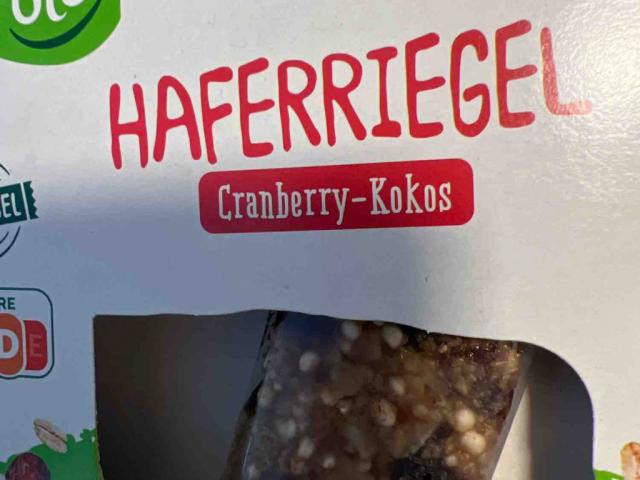 Haferriegel, Cranberry-Kokos von braunauge810 | Hochgeladen von: braunauge810