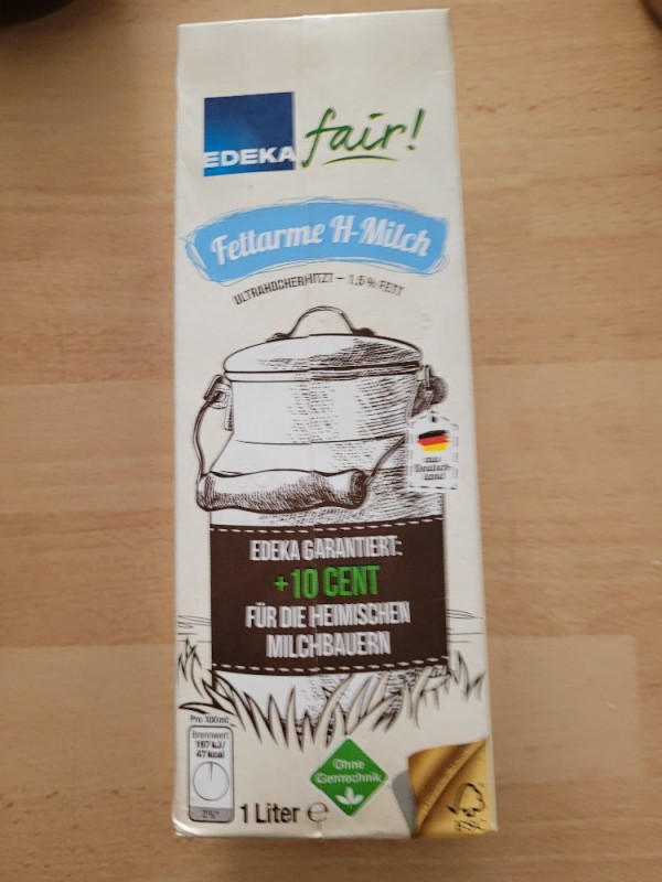 fettarme H-Milch, 1,5 % Fett von Ralf Rosenfeldt | Hochgeladen von: Ralf Rosenfeldt
