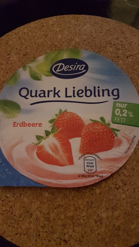 Quark Liebling - Erdbeere, 0,2 % Fett von C12345 | Hochgeladen von: C12345