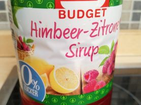 S-BUDGET Himbeer-Zitrone-Sirup 0% Zucker, Himbeer-Zitrone-Sirup  | Hochgeladen von: FRED66