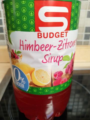 S-BUDGET Himbeer-Zitrone-Sirup 0% Zucker, Himbeer-Zitrone-Sirup  | Hochgeladen von: FRED66