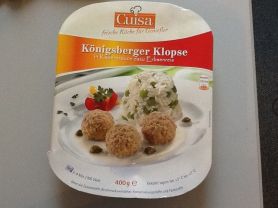 Königsberger Klopse, in Kapernsauce dazu Erbsenreis | Hochgeladen von: karsten.korthus
