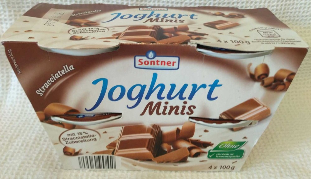 Sontner, Joghurt Minis, Stracciatella Kalorien - Desserts - Fddb