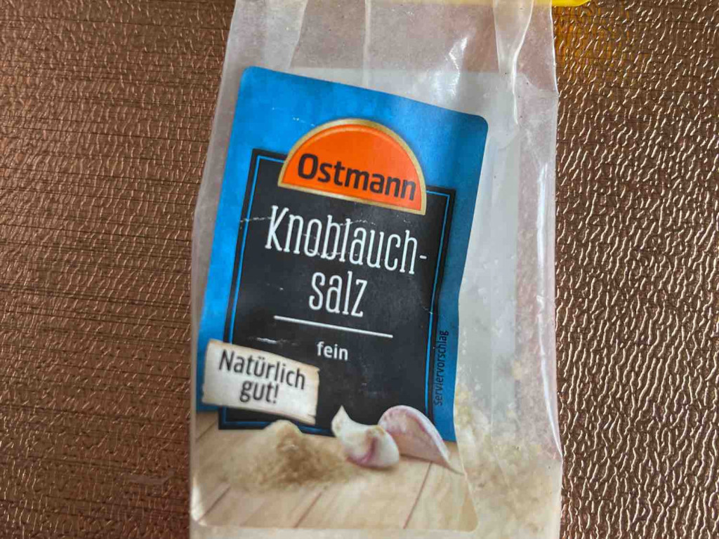 Knoblauch Salz, fein von markushausotter | Hochgeladen von: markushausotter