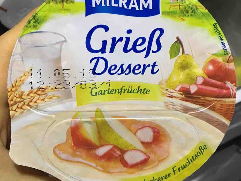 Grieß Dessert, Gartenfrüchte von alexandra.habermeier | Hochgeladen von: alexandra.habermeier