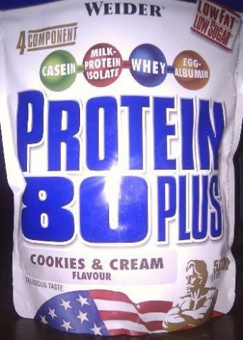 Weider Protein 80 Plus, Cookies & Cream | Hochgeladen von: AnabellS