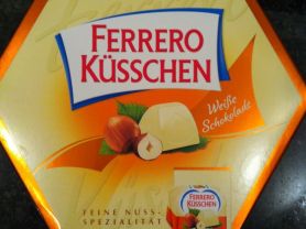Ferrero Küsschen, Weiße Schokolade | Hochgeladen von: Mozart06x Ferrero Küsschen, Weiße Schokolade | Hochgeladen von: Mozart06x