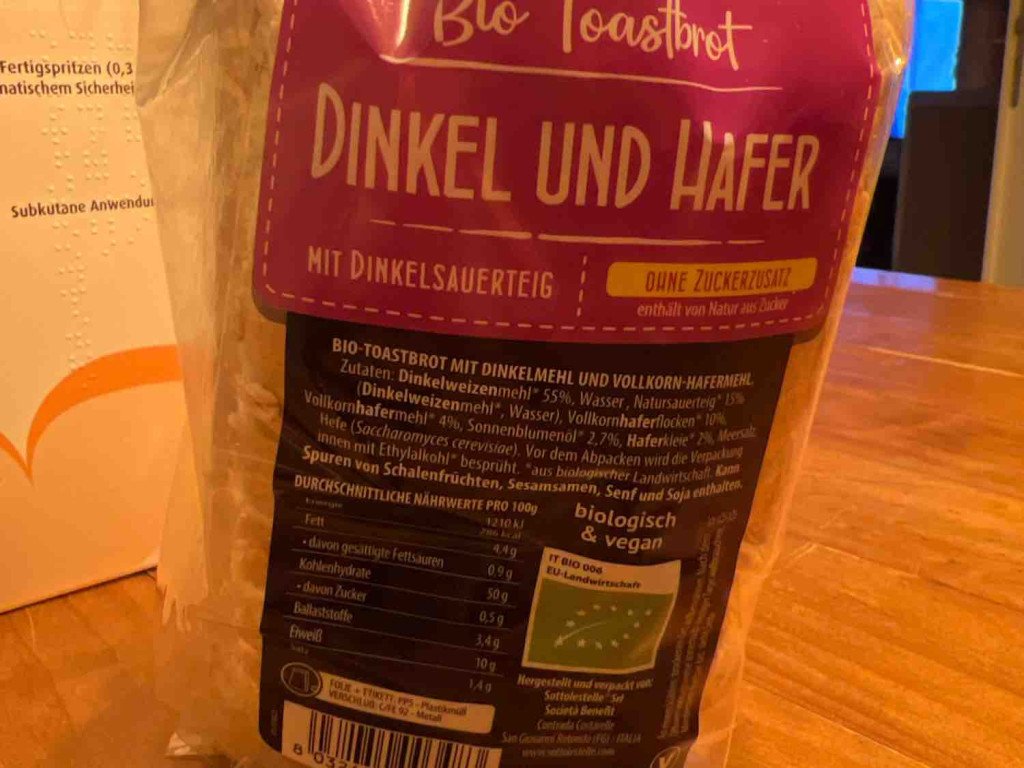 Bio Toastbrot Dinkel und Hafer, mit Dinkelsauerteig von mel0306 | Hochgeladen von: mel0306