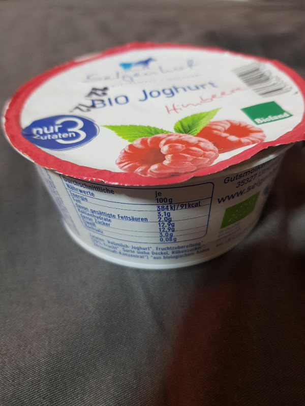 BIO Joghurt Himbeere nur 3 Zutaten Selgenhof, BIO Joghurt Himbee | Hochgeladen von: michaelffm