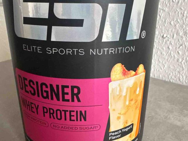 Designer Whey Protein, Peach Yogurt von stedevo | Hochgeladen von: stedevo