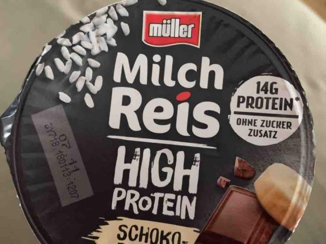 Milch Reis High Protein Schoko Banane von becky1982 | Uploaded by: becky1982