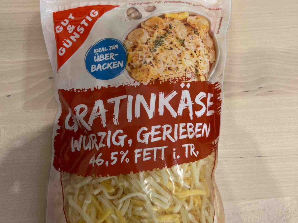 Gratinkäse, würzig, gerieben von MaxBi | Hochgeladen von: MaxBi